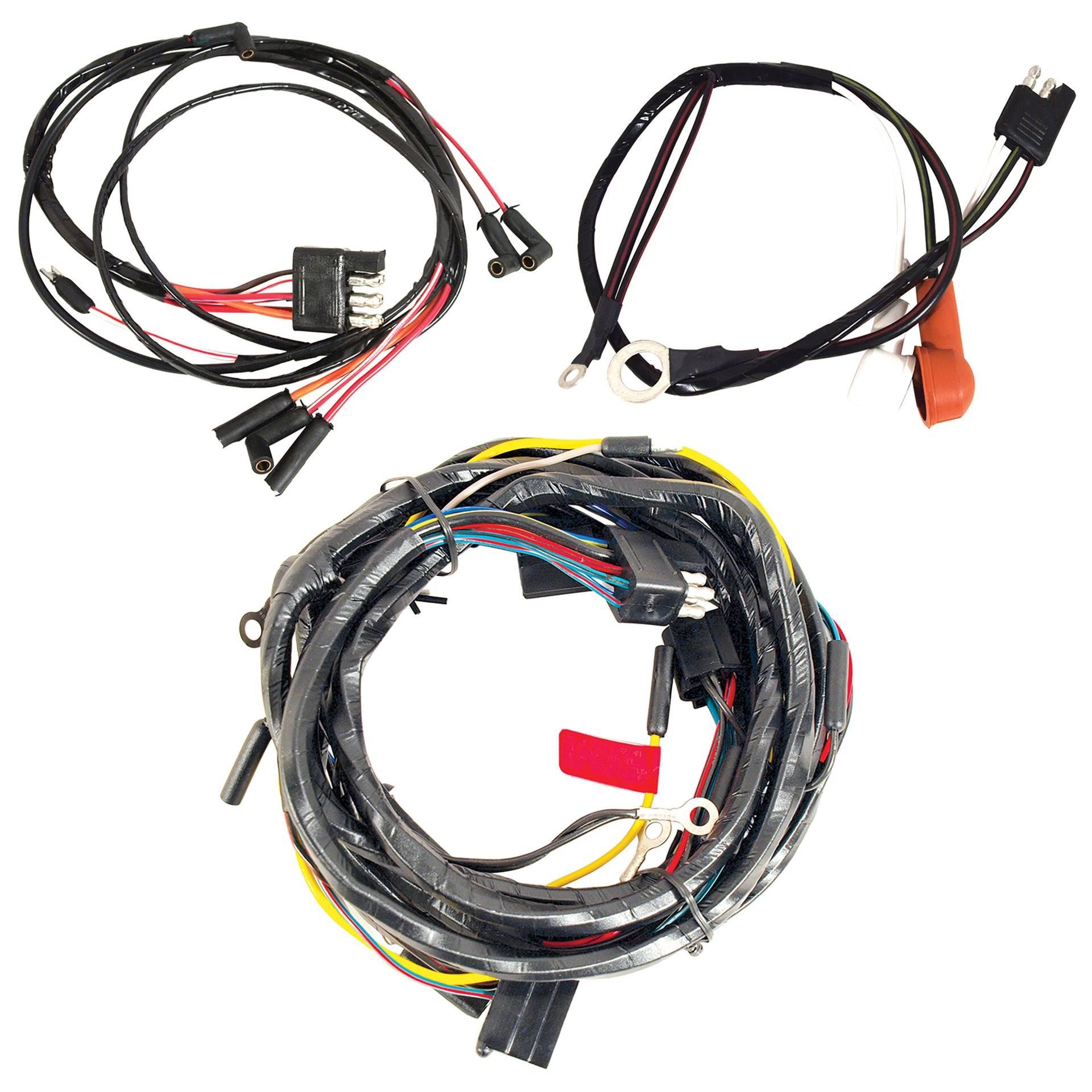 1965-1965 Mustang Wiring Harness - 8 Cylinder - W/Gauges & 2 Speed Heater Motor - CA-MA14363-Classic-Auto-Store-Online