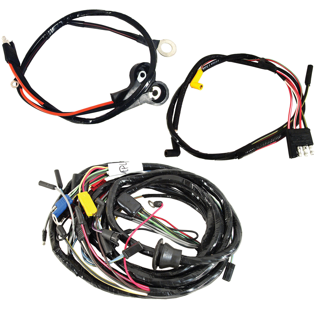 1968-1968 Mustang Wiring Harness - 8 Cylinder 289,302 - W/Air, W/Fog Lights W/O Tach - CA-MA14365-Classic-Auto-Store-Online