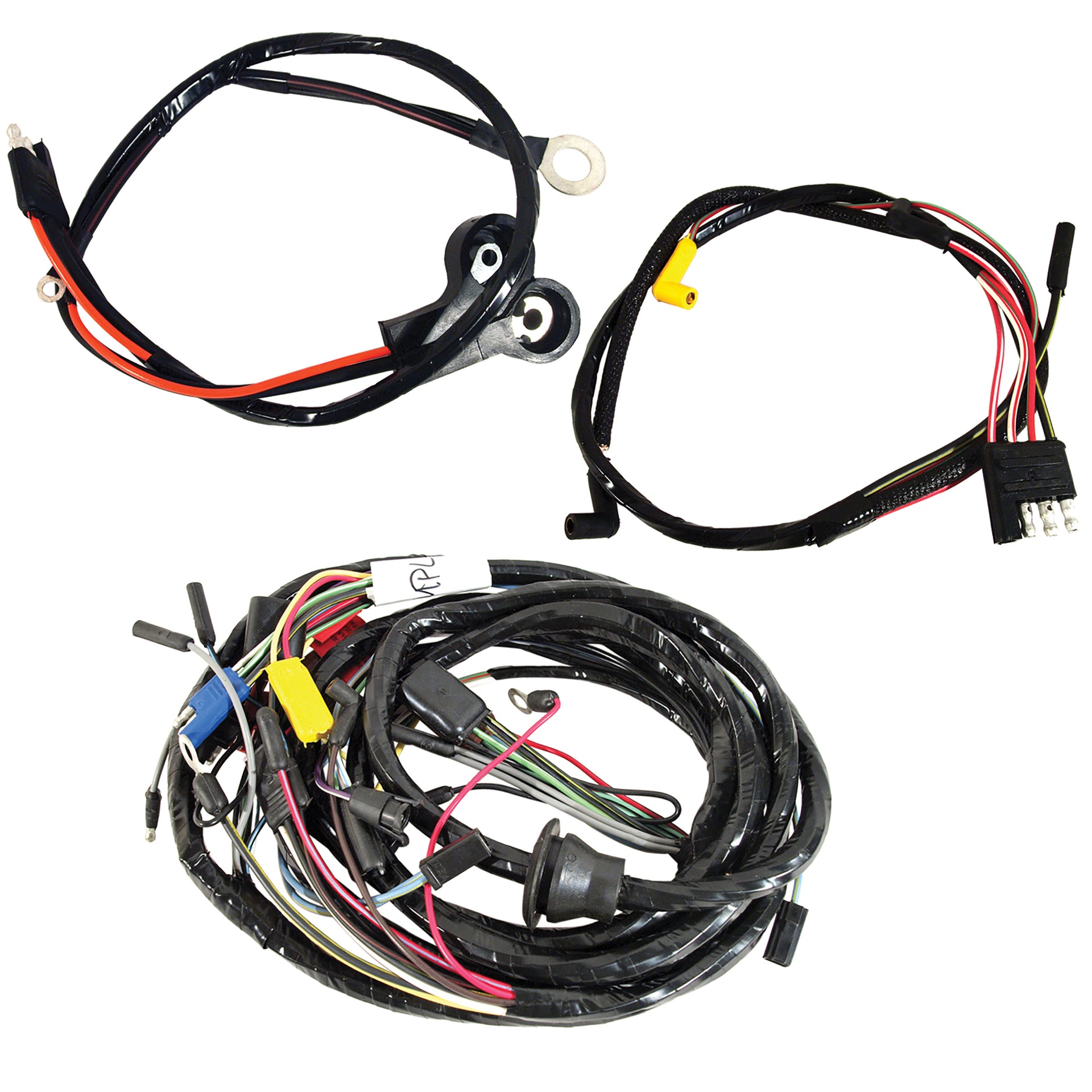 1968-1968 Mustang Wiring Harness - 8 Cylinder 289,302 - W/Air, W/Fog Lights W/O Tach - CA-MA14365-Classic-Auto-Store-Online