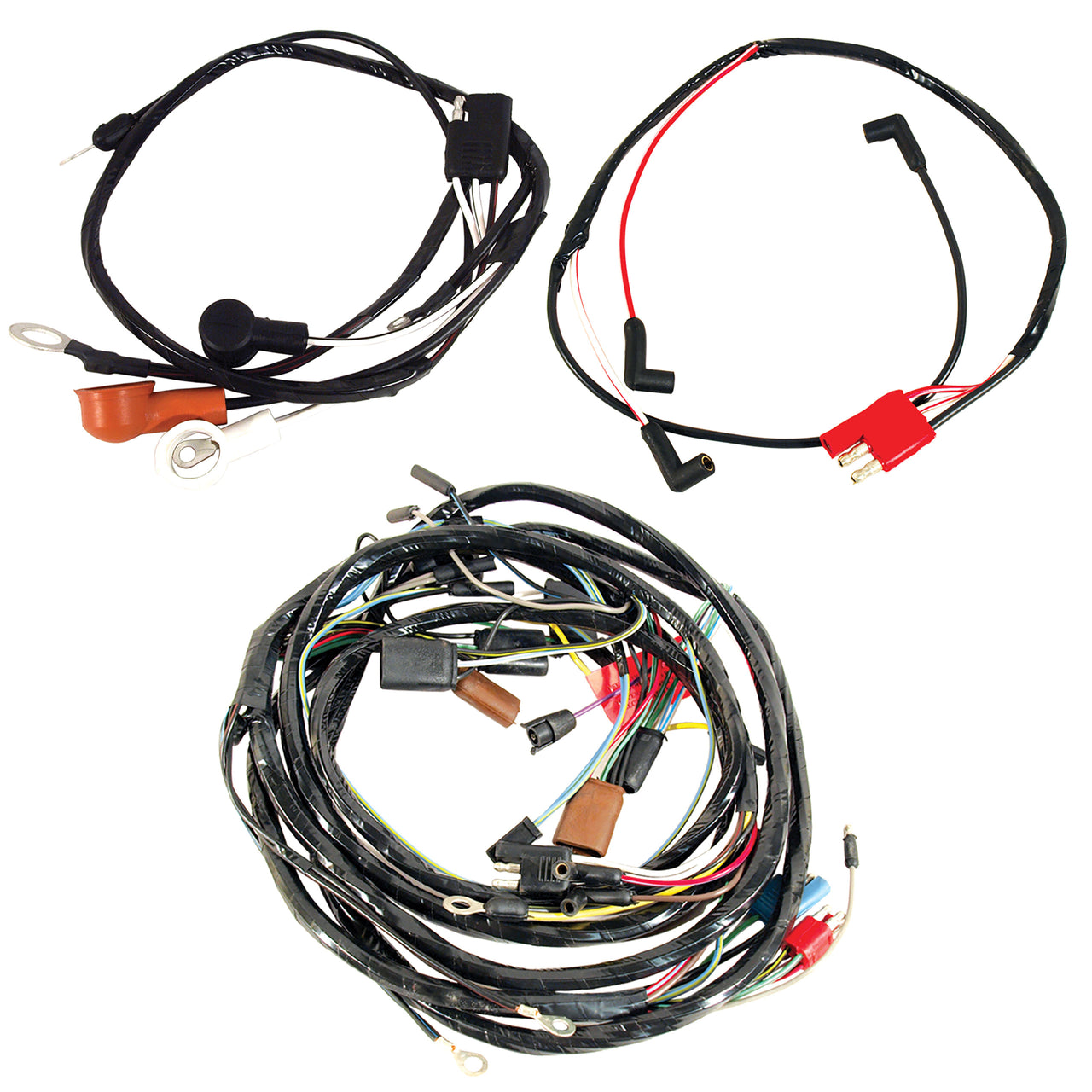 1967-1967 Mustang Wiring Harness - 8 Cylinder 289 - W/Fog Lights (GT) & Tachometer - CA-MA14368-Classic-Auto-Store-Online