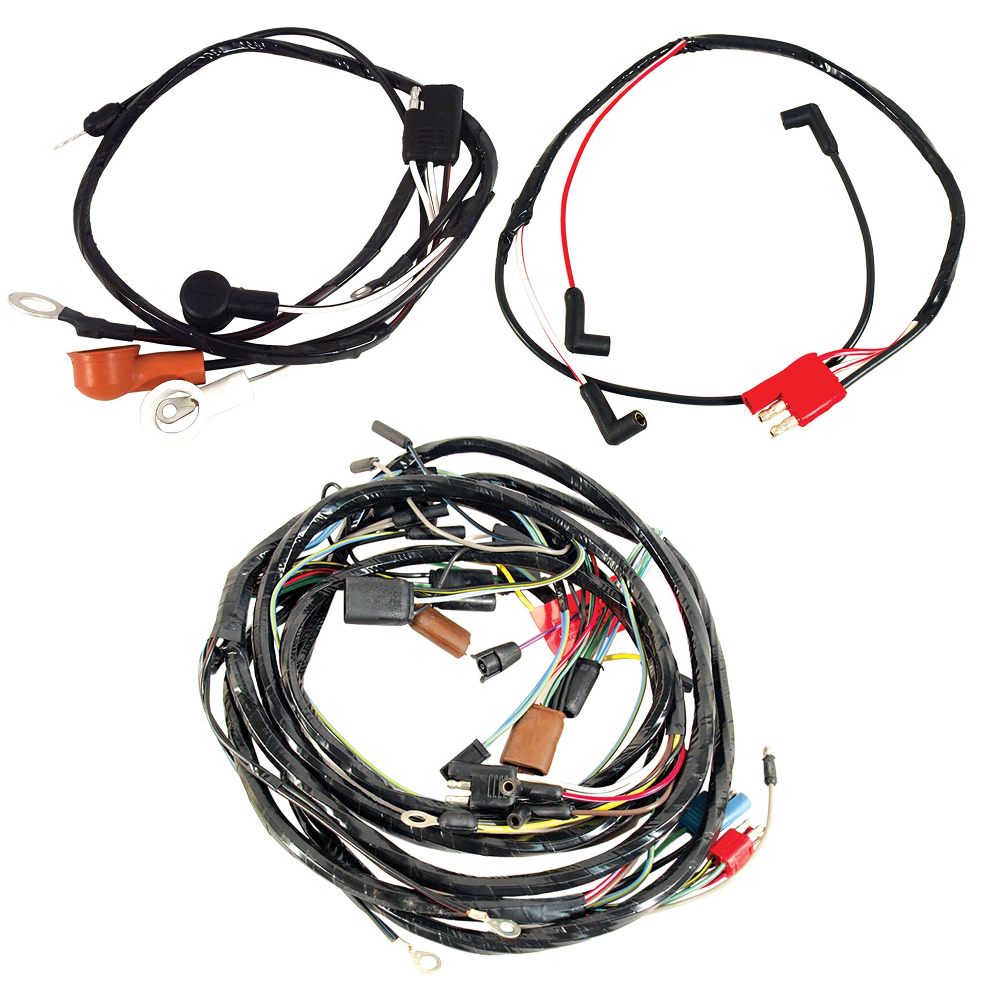 1967-1967 Mustang Wiring Harness - 8 Cylinder 289 - W/Fog Lights (GT) & Tachometer - CA-MA14368-Classic-Auto-Store-Online