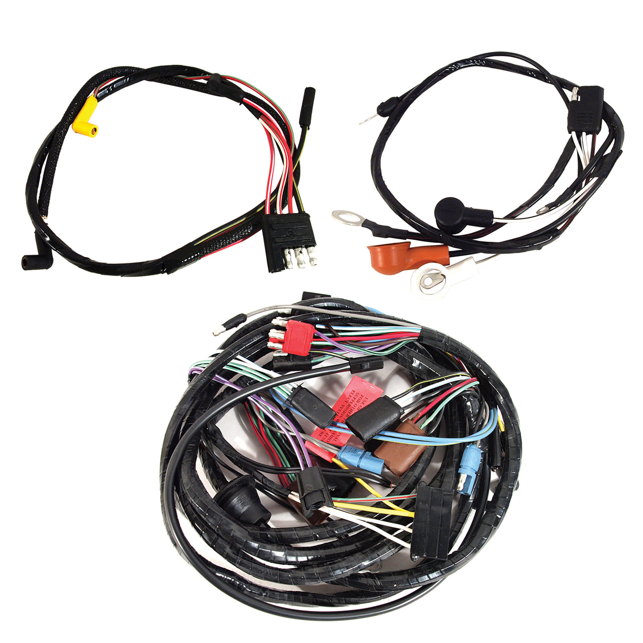 1968-1968 Mustang Wiring Harness - 8 Cylinder 289,302 - W/Air, W/Fog Lights W/Tach - CA-MA14371-Classic-Auto-Store-Online