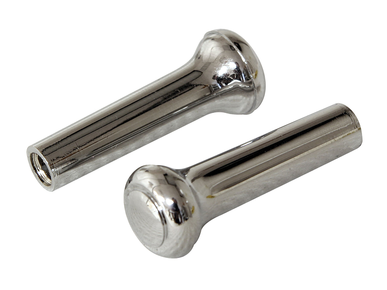 1968-1973 Mustang Door Lock Knobs - Chrome - CA-MA14403-Classic-Auto-Store-Online