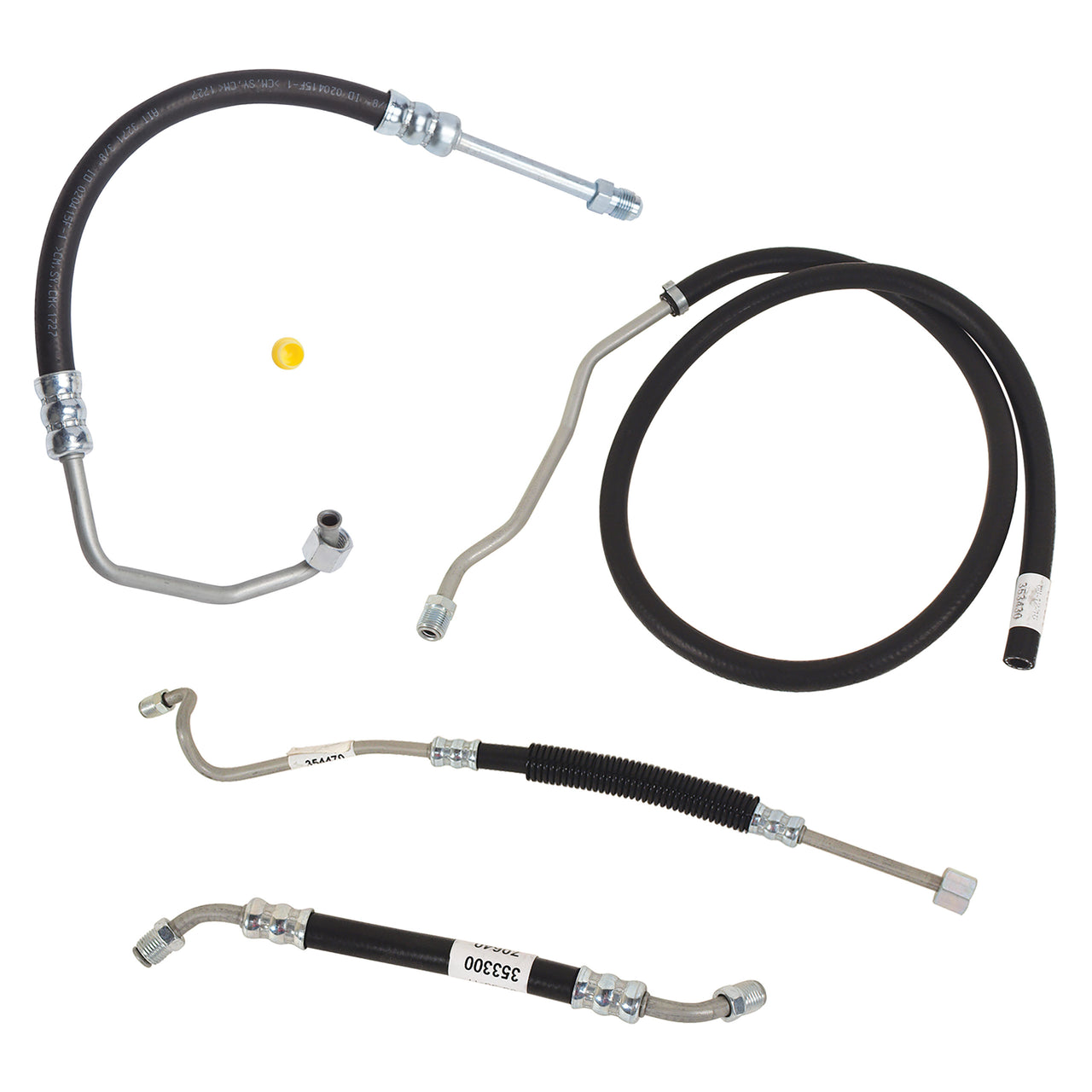 1969-1969 Mustang Power Steering Hose Kit - 302ci W/Cooler - CA-MA14670-Classic-Auto-Store-Online