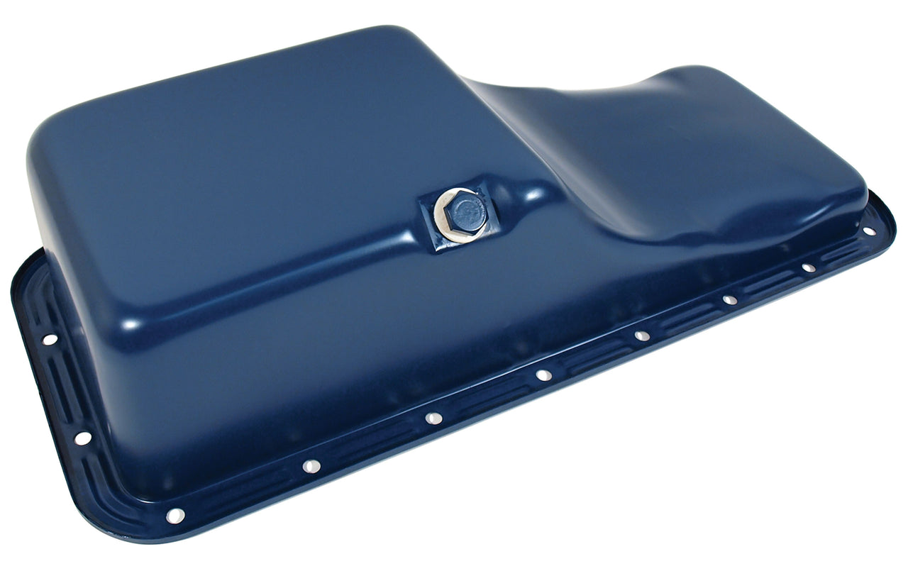 1967-1970 Mustang Oil Pan - 390, 427, & 428ci (Except Cobra Jet) - Blue - CA-MA14741-Classic-Auto-Store-Online
