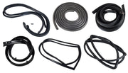 1964-1966 Mustang Coupe Body Weatherstrip Kit - Basic 8 pieces - CA-MA14850-Classic-Auto-Store-Online