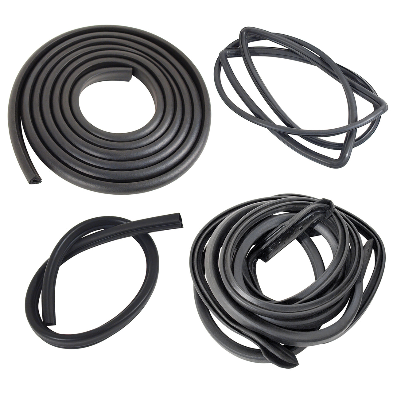 1967-1968 Mustang Convertible Body Weatherstrip Kit - Basic 5 pieces - CA-MA14854-Classic-Auto-Store-Online