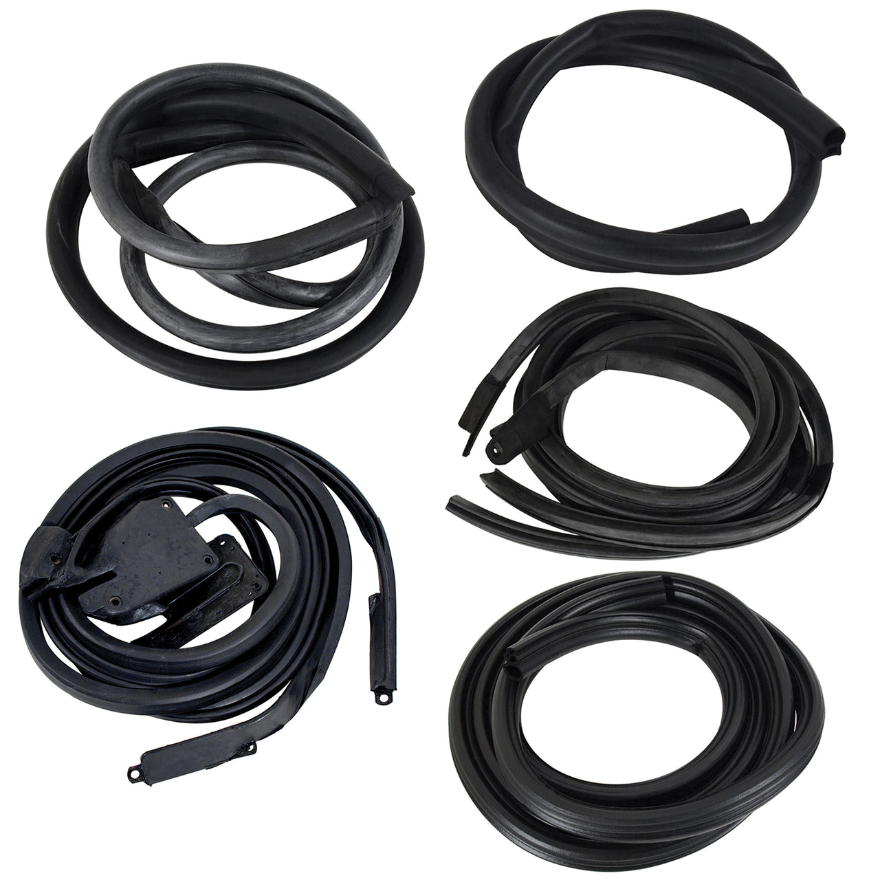 1971-1973 Mustang Coupe Body Weatherstrip Kit - Basic 7 pieces - CA-MA14859-Classic-Auto-Store-Online