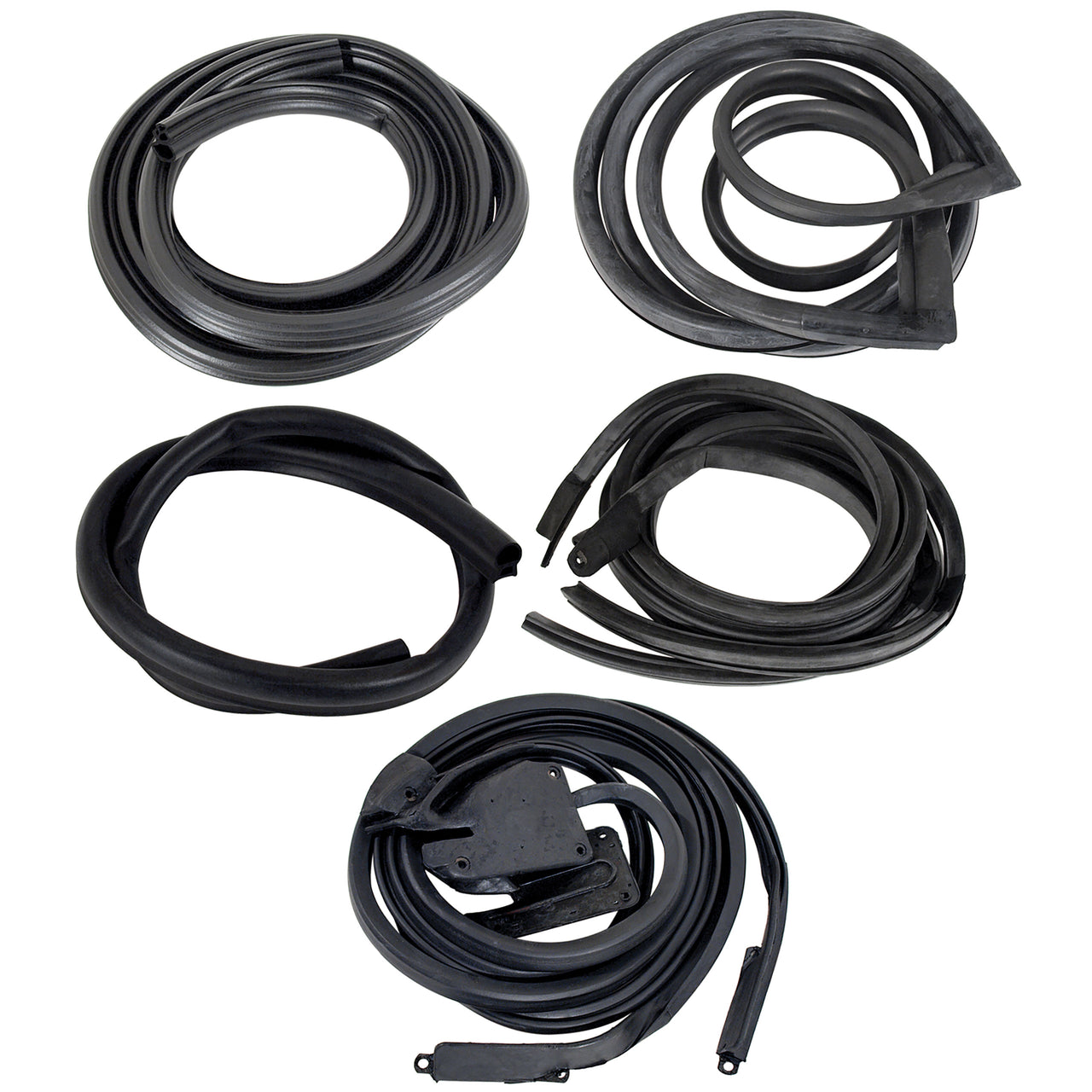 1971-1973 Mustang Fastback Body Weatherstrip Kit - Basic 7 pieces - CA-MA14861-Classic-Auto-Store-Online