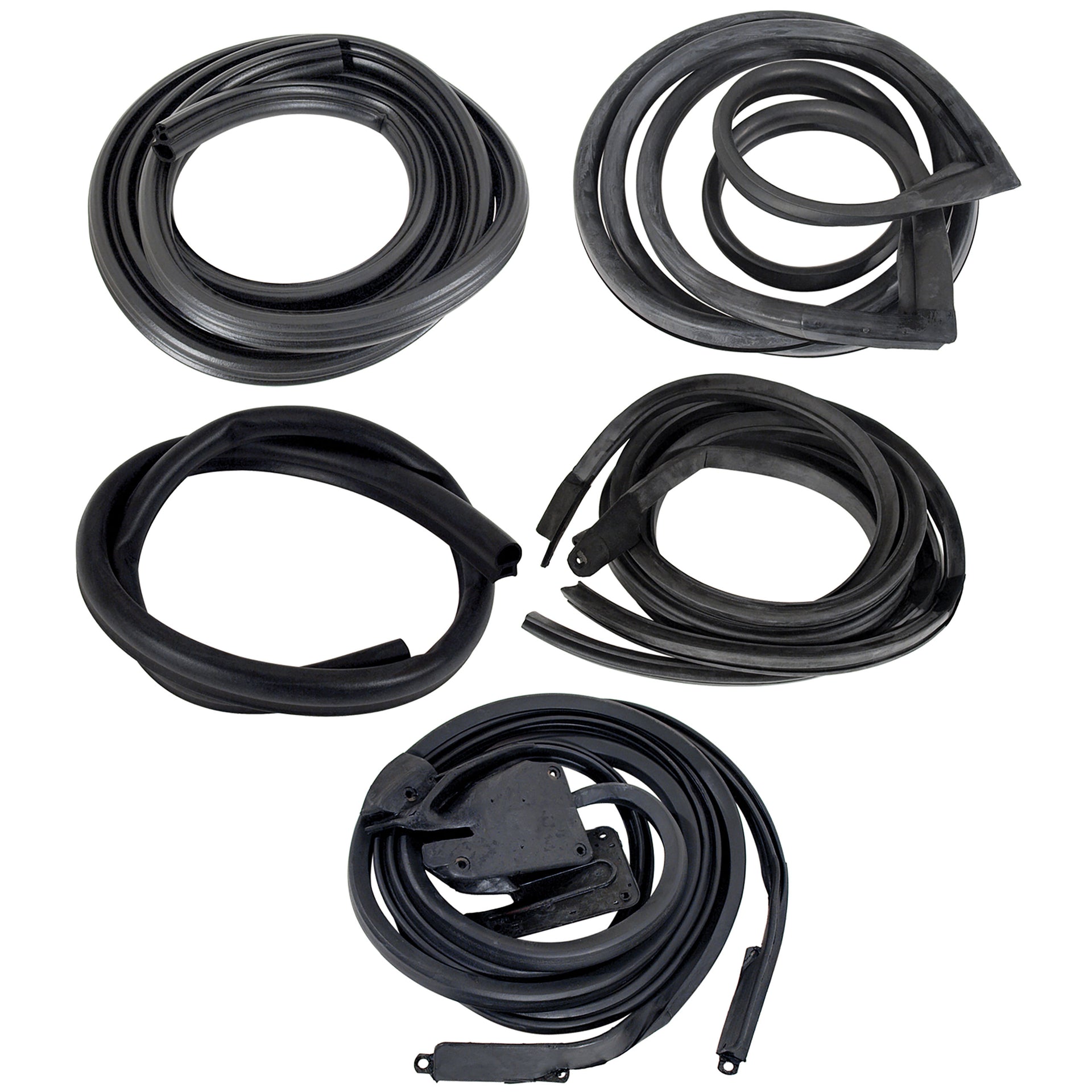 1971-1973 Mustang Fastback Body Weatherstrip Kit - Basic 7 pieces - CA-MA14861-Classic-Auto-Store-Online