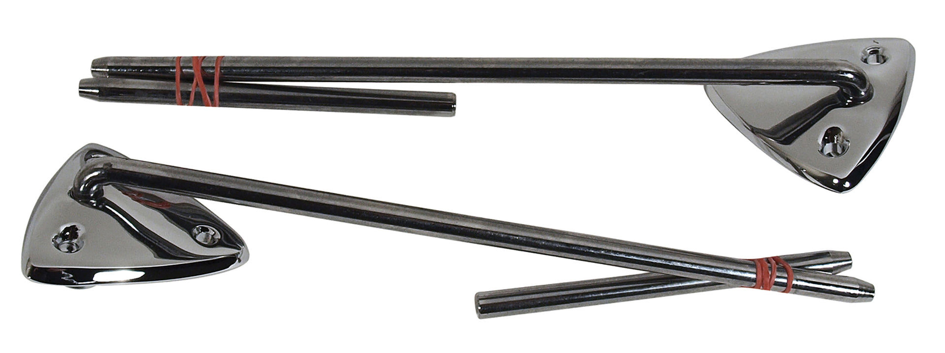 1967-1970 Mustang Coupe & Fastback Sunvisor Pivot Arms /Brackets - CA-MA14940-Classic-Auto-Store-Online