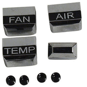1967-1967 Mustang Heater Control Knobs - W/Air Conditioning - CA-MA14949-Classic-Auto-Store-Online
