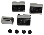 1967-1967 Mustang Heater Control Knobs - W/out Air Conditioning - CA-MA14950-Classic-Auto-Store-Online