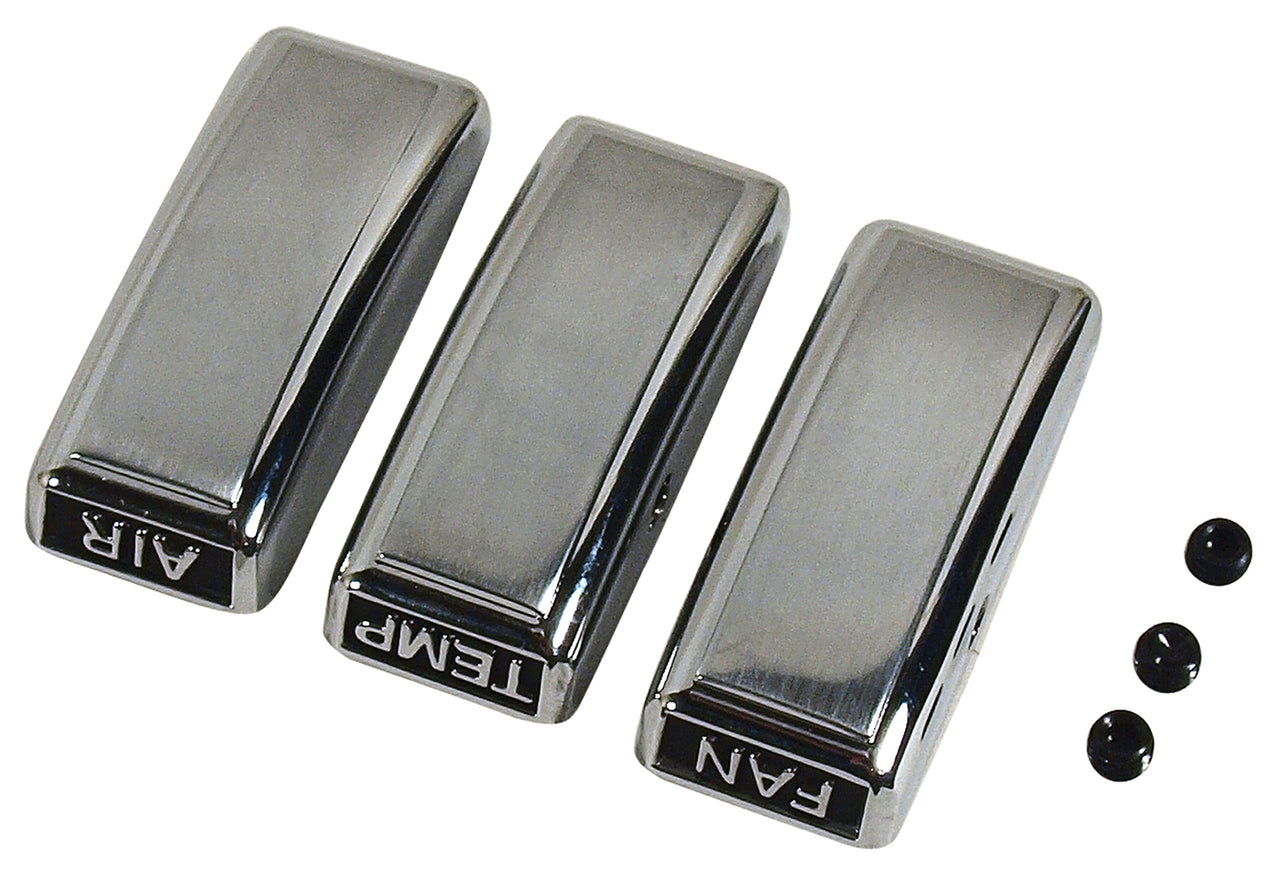 1968-1968 Mustang Heater Control Knobs - W/Air Conditioning - CA-MA14951-Classic-Auto-Store-Online