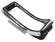 1968-1968 Mustang Tail Light Bezel - Chrome W/Black Trim - 3 Required Per Light - CA-MA15331-Classic-Auto-Store-Online
