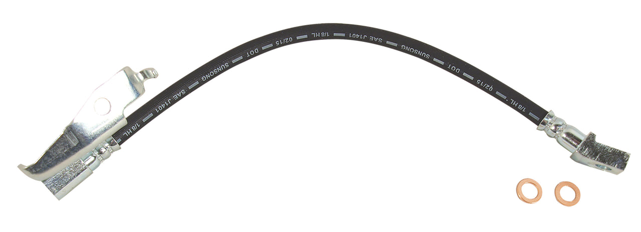 1971-1973 Mustang Front Disc Brake Hose - Left Hand - CA-MA15637-Classic-Auto-Store-Online