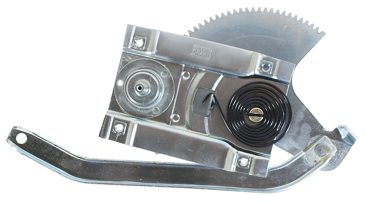 1965-1966 Mustang Door Window Regulator - Late Hand - 1965 Late - CA-MA15714-Classic-Auto-Store-Online