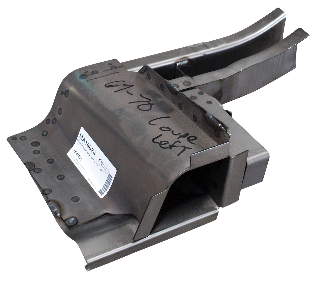 1969-1970 Mustang Rear Torque Box - Coupe & Fastback - Left Hand - CA-MA16024-Classic-Auto-Store-Online