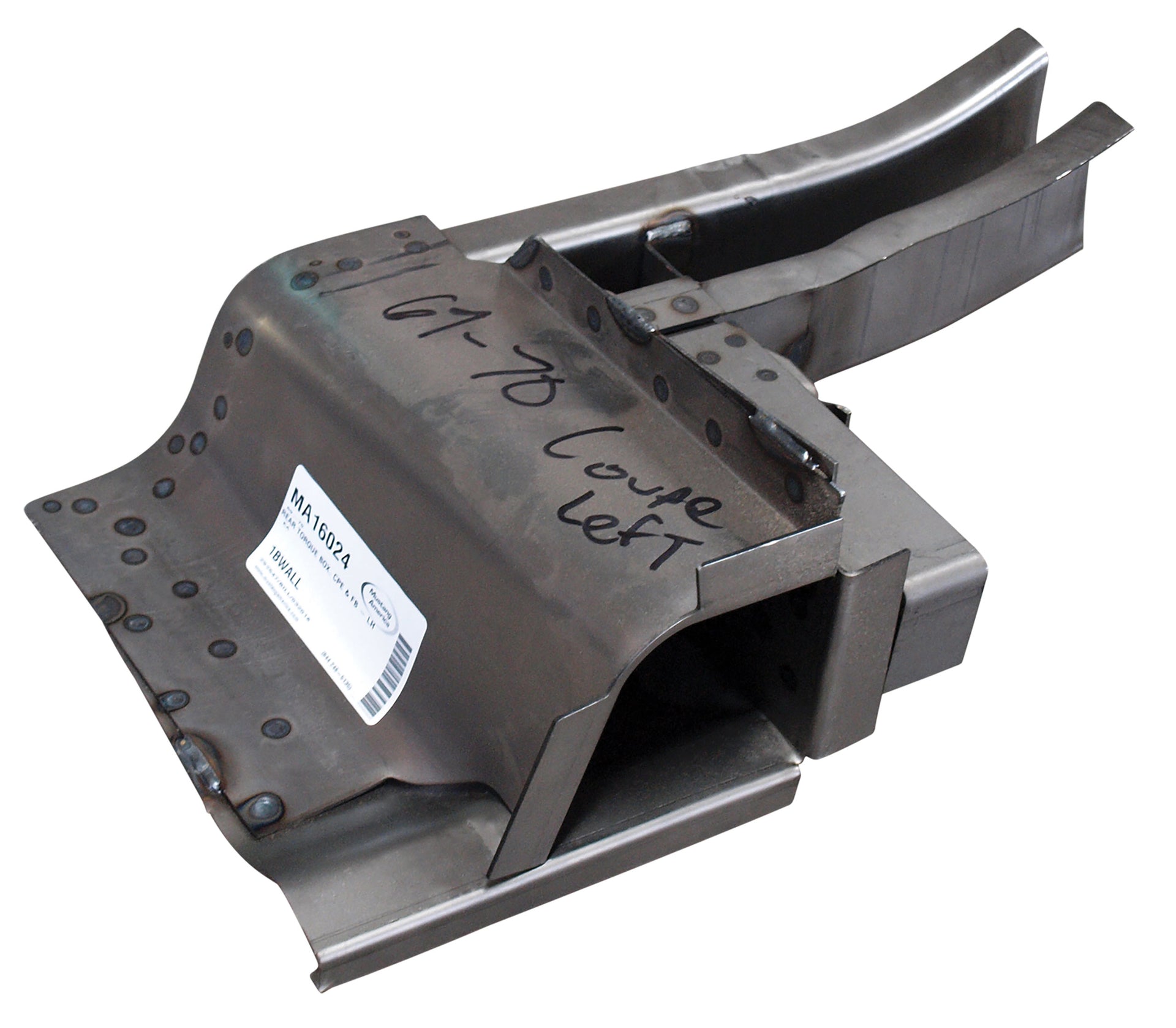 1969-1970 Mustang Rear Torque Box - Coupe & Fastback - Left Hand - CA-MA16024-Classic-Auto-Store-Online