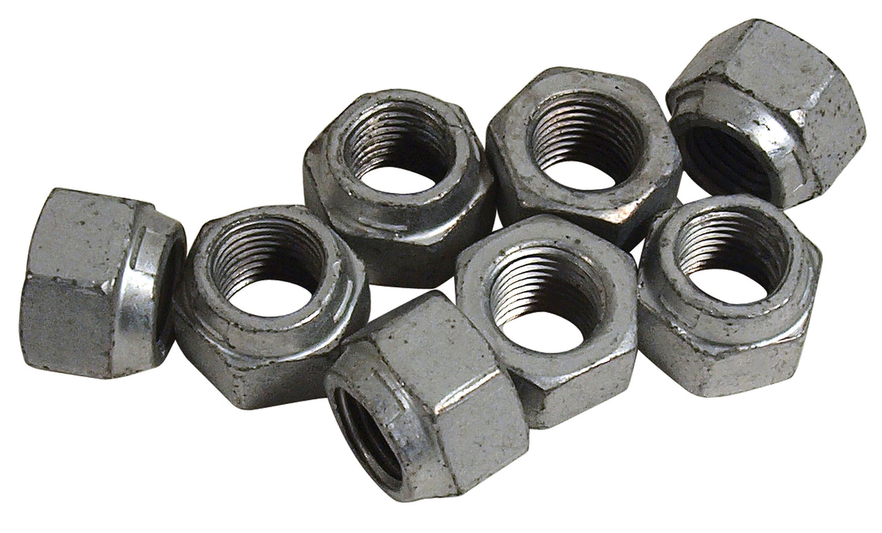 1964-1967 Mustang Brake Caliper Bracket & Backing Plate to Spindle Nuts. 8pcs - CA-MA16311-Classic-Auto-Store-Online