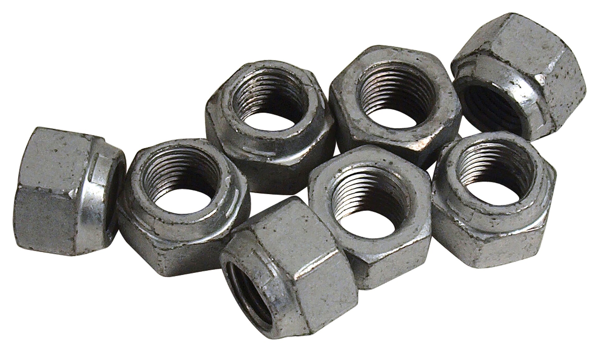 1964-1967 Mustang Brake Caliper Bracket & Backing Plate to Spindle Nuts. 8pcs - CA-MA16311-Classic-Auto-Store-Online
