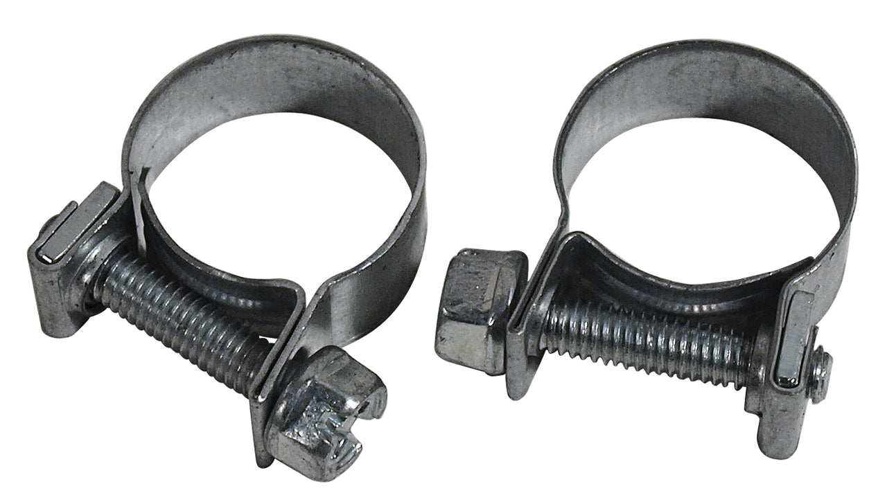 1964-1973 Mustang Power Steering Cylinder Hose Clamps - 2 pieces - CA-MA16317-Classic-Auto-Store-Online