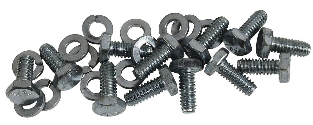 1964-1965 Mustang Valve Cover Bolts - V8 - Hex Head Zinc W/Washers 24pcs - CA-MA16323-Classic-Auto-Store-Online