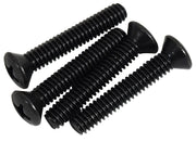 1964-1966 Mustang Manual Trans Shifter Plate Screws - Black - 4 Piece - CA-MA16337-Classic-Auto-Store-Online