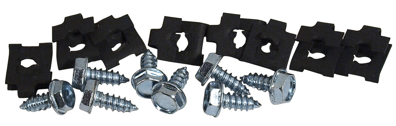 1964-1966 Mustang Grille Mounting Screws & Nuts - 16 pieces - CA-MA16346-Classic-Auto-Store-Online