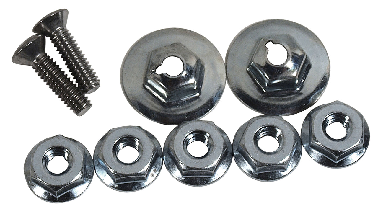 1967-1967 Mustang Grille Bar & Corral Mounting Kit - 2 Screws & 7 Nuts - CA-MA16354-Classic-Auto-Store-Online