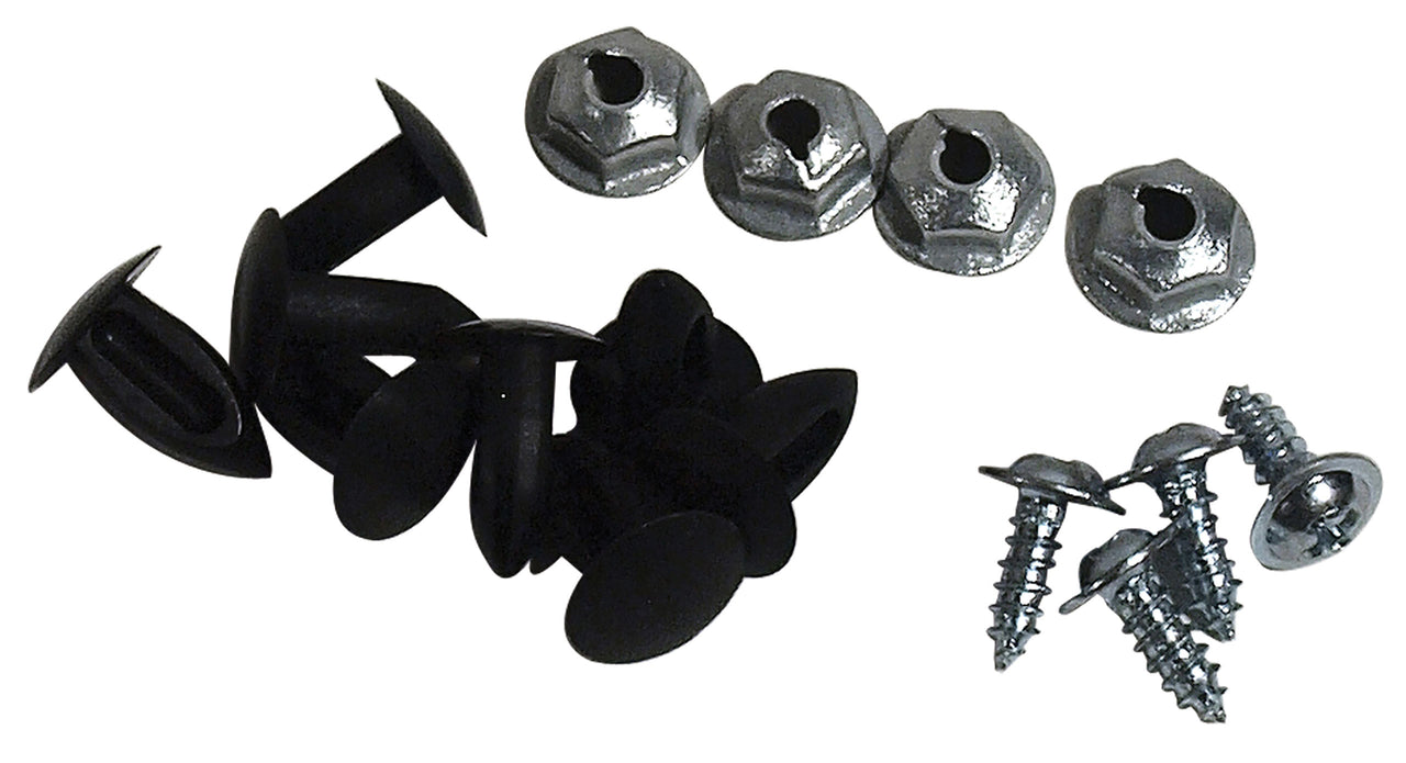 1969-1969 Mustang Grille Panel to Fender Extensions Mounting Kit - 8 pieces - CA-MA16357-Classic-Auto-Store-Online