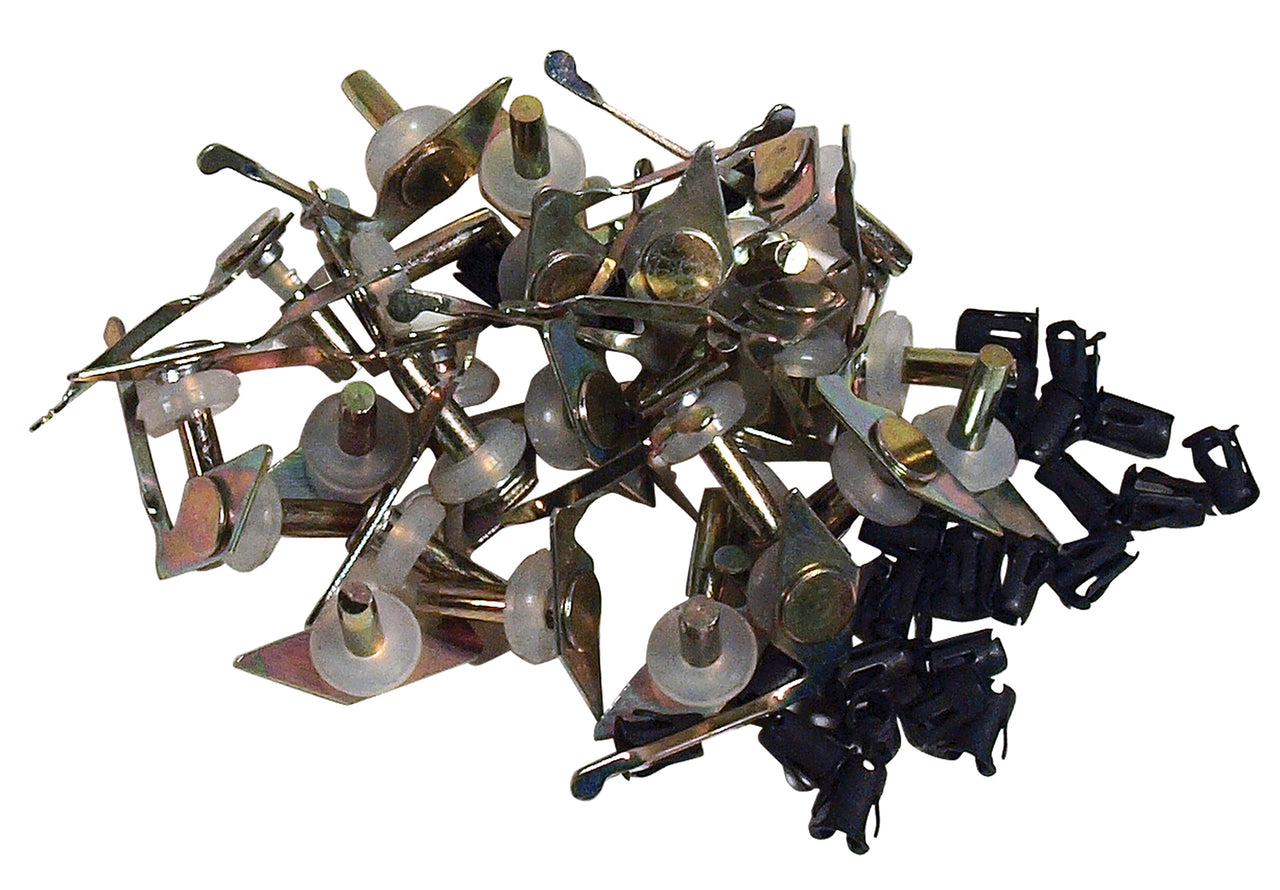 1968-1968 Mustang Shelby Grille/Nose Molding Clips & Retainers - 52 pieces - CA-MA16358-Classic-Auto-Store-Online