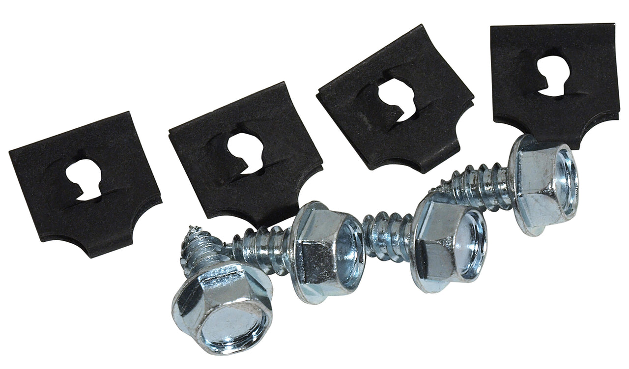 1964-1966 Mustang Fan Shroud Mounting Kit - 8 pieces - CA-MA16365-Classic-Auto-Store-Online