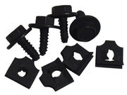 1968-1973 Mustang Fan Shroud Mounting Kit - 8 pieces - CA-MA16366-Classic-Auto-Store-Online