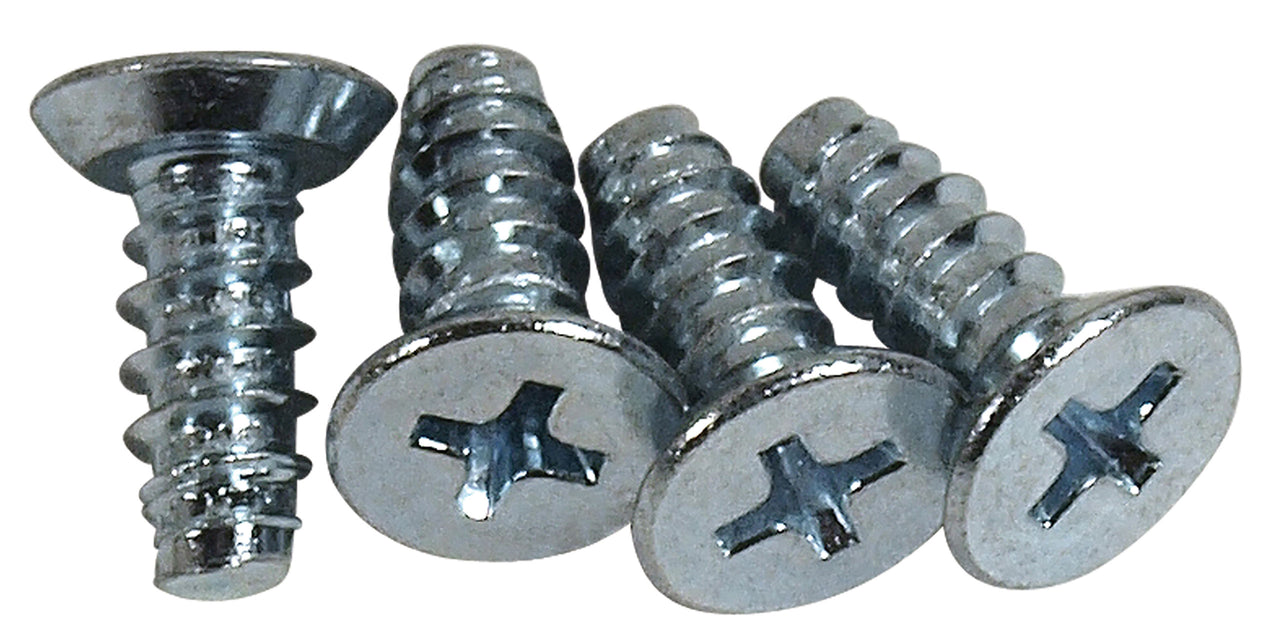1967-1970 Mustang Deluxe Pop Open Gas Cap Screws - 4 pieces - CA-MA16391-Classic-Auto-Store-Online