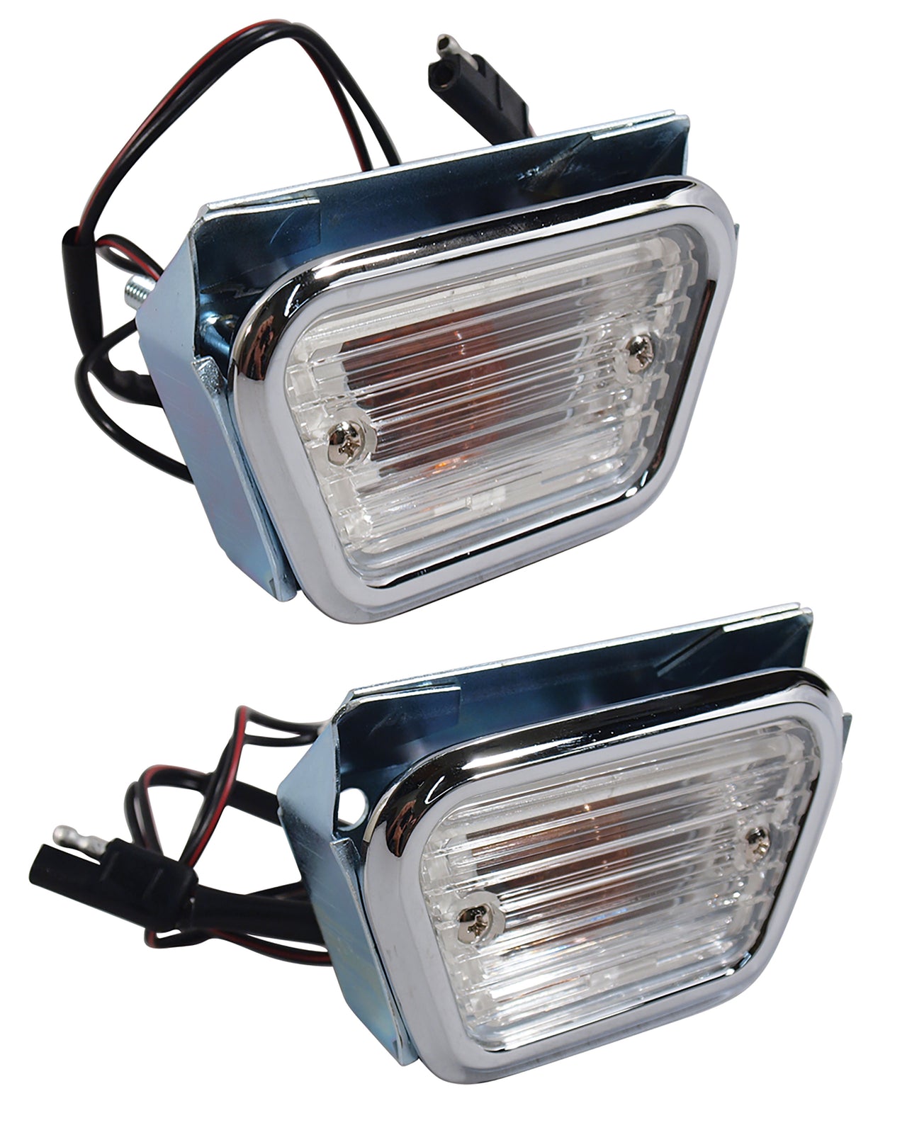 1968-1968 Mustang Side Marker Light Assemblies - CA-MA16594-Classic-Auto-Store-Online