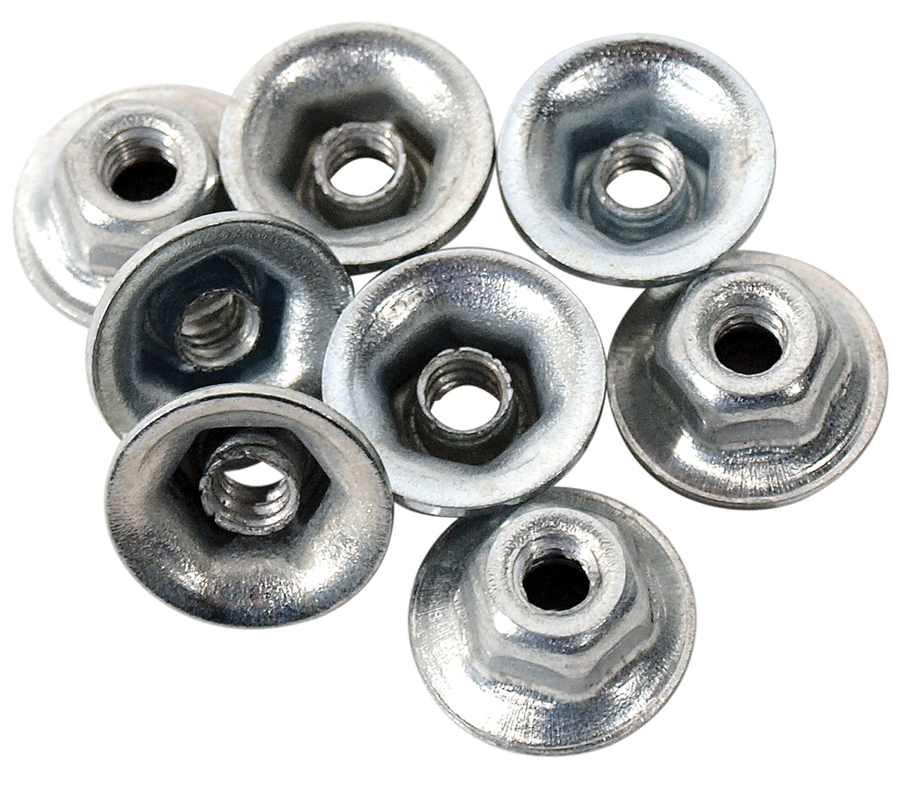 1964-1966 Mustang Tail Light Housing Mounting Nut Set - 8 pieces - CA-MA16607-Classic-Auto-Store-Online