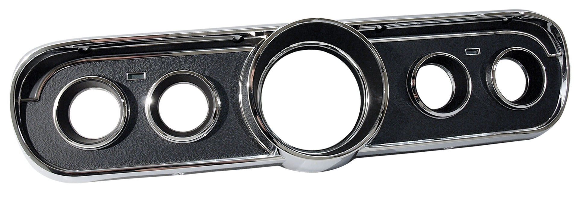 1965-1965 Mustang Black Instrument Cluster Bezel - GT - CA-MA16802-Classic-Auto-Store-Online