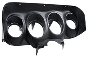 1970-1970 Mustang Black Instrument Cluster Bezel W/Camera Case Finish - CA-MA16804-Classic-Auto-Store-Online