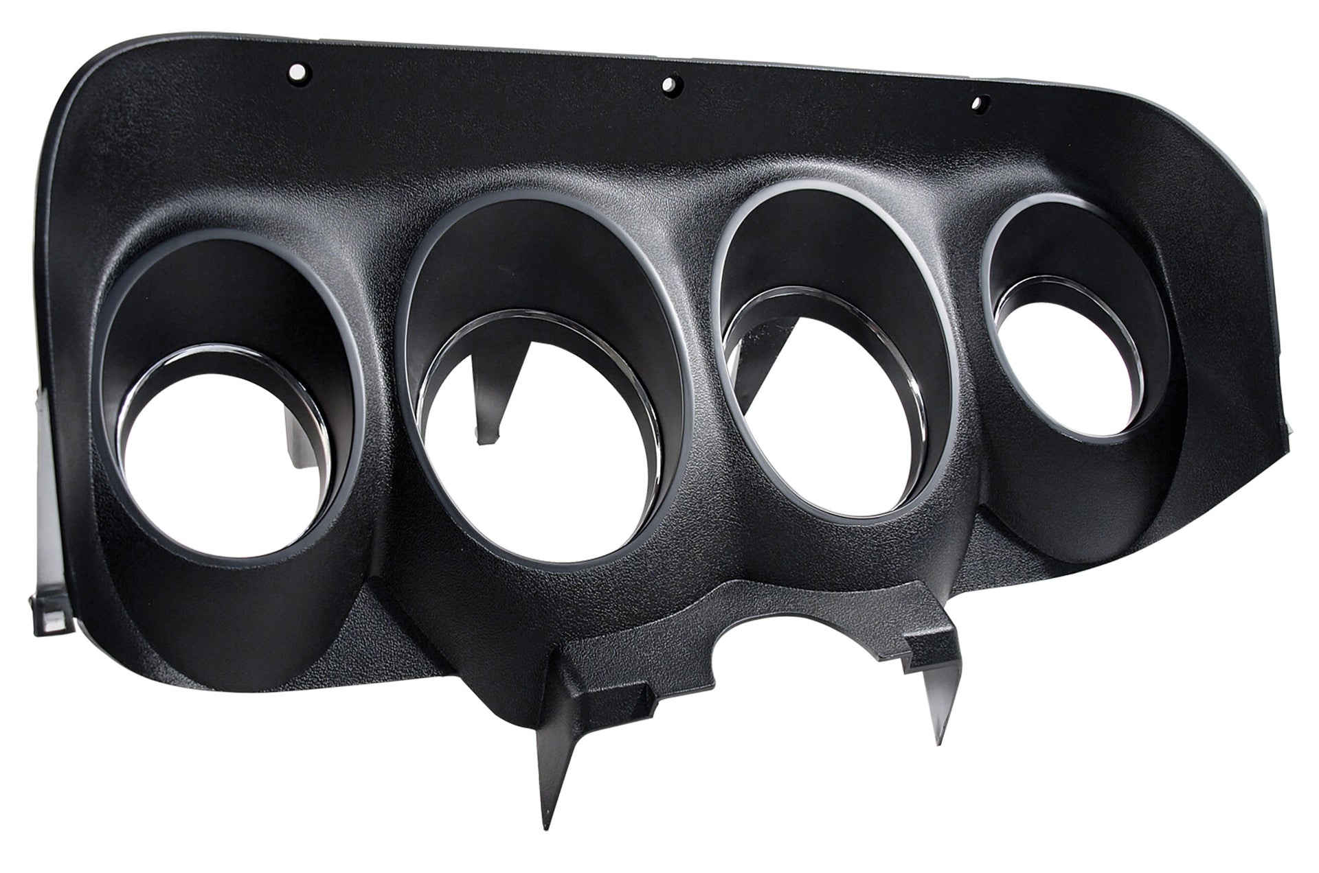 1970-1970 Mustang Black Instrument Cluster Bezel W/Camera Case Finish - CA-MA16804-Classic-Auto-Store-Online