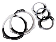 1967-1968 Mustang Instrument Lens Retainer Bezels - 5 piece Set - CA-MA16809-Classic-Auto-Store-Online
