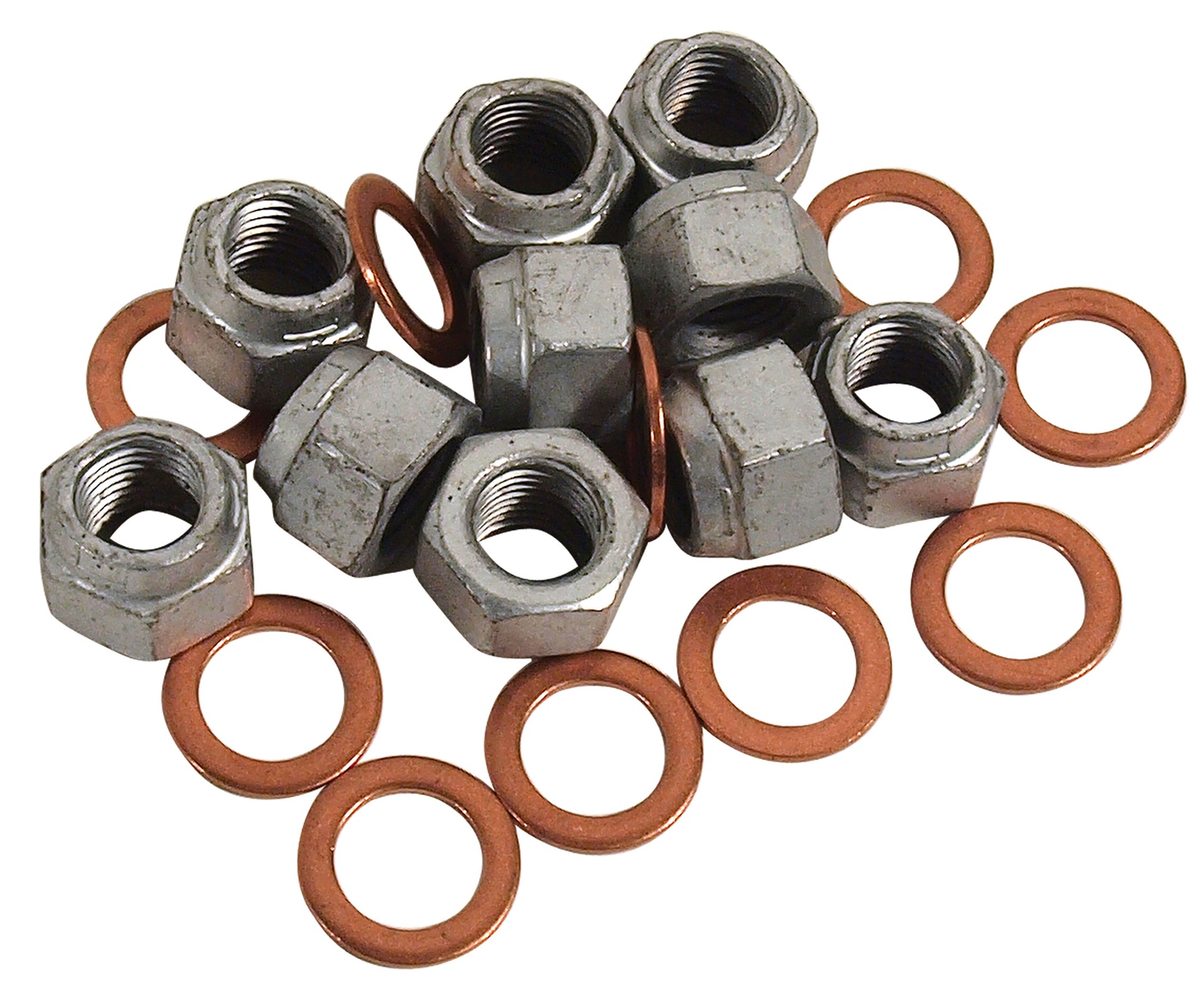 1964-1973 Mustang Differential Carrier Housing Locknuts & Copper Washers - 20 pcs - CA-MA16873-Classic-Auto-Store-Online