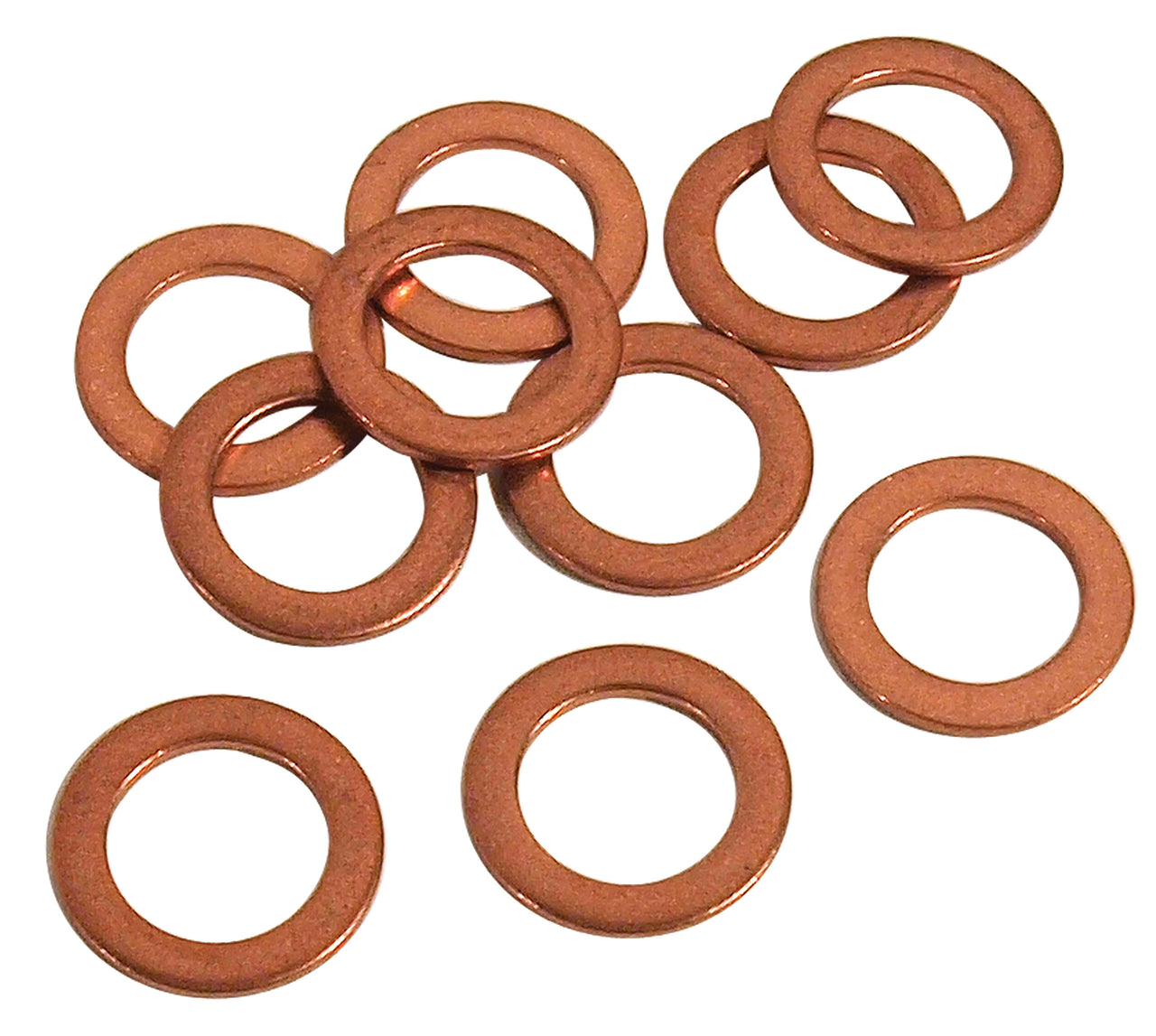 1964-1973 Mustang Differential Carrier Housing Copper Washers - 10 pcs - CA-MA16874-Classic-Auto-Store-Online