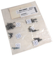 1968-1968 Mustang Interior Screw Kit - Convertible - CA-MA16883-Classic-Auto-Store-Online