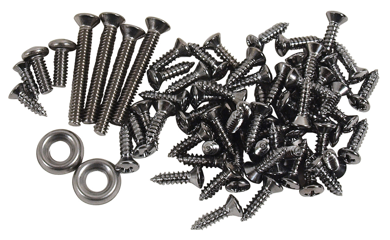 1964-1970 Mustang Rear Folding Seat Screw Kit - 68 pieces - CA-MA16890-Classic-Auto-Store-Online