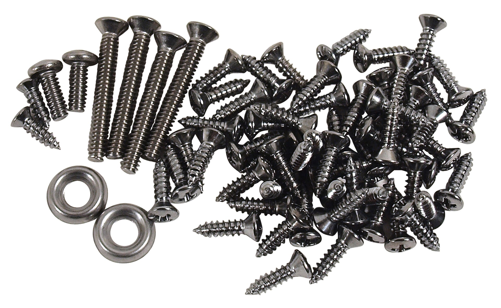 1964-1970 Mustang Rear Folding Seat Screw Kit - 68 pieces - CA-MA16890-Classic-Auto-Store-Online