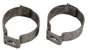 1964-1967 Mustang Gas Line Hose Clamps - 5/16" 2 Pieces - All Exc 1967 Big Block - CA-MA16892-Classic-Auto-Store-Online