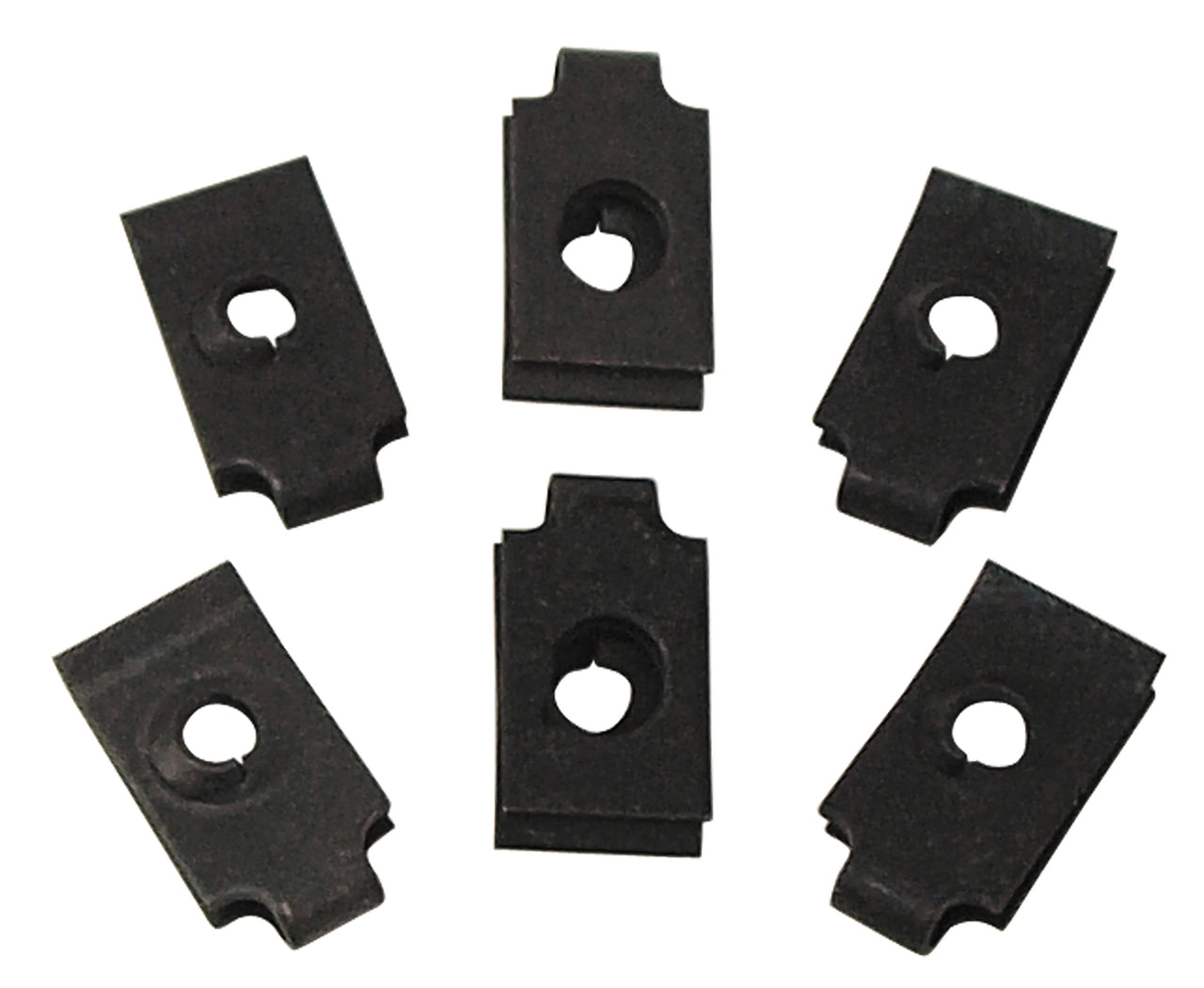 1964-1965 Mustang Instrument Bezel Nuts - 6 Piece - Standard Interior - CA-MA16905-Classic-Auto-Store-Online