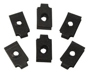 1964-1965 Mustang Instrument Bezel Nuts - 6 Piece - Standard Interior - CA-MA16905-Classic-Auto-Store-Online