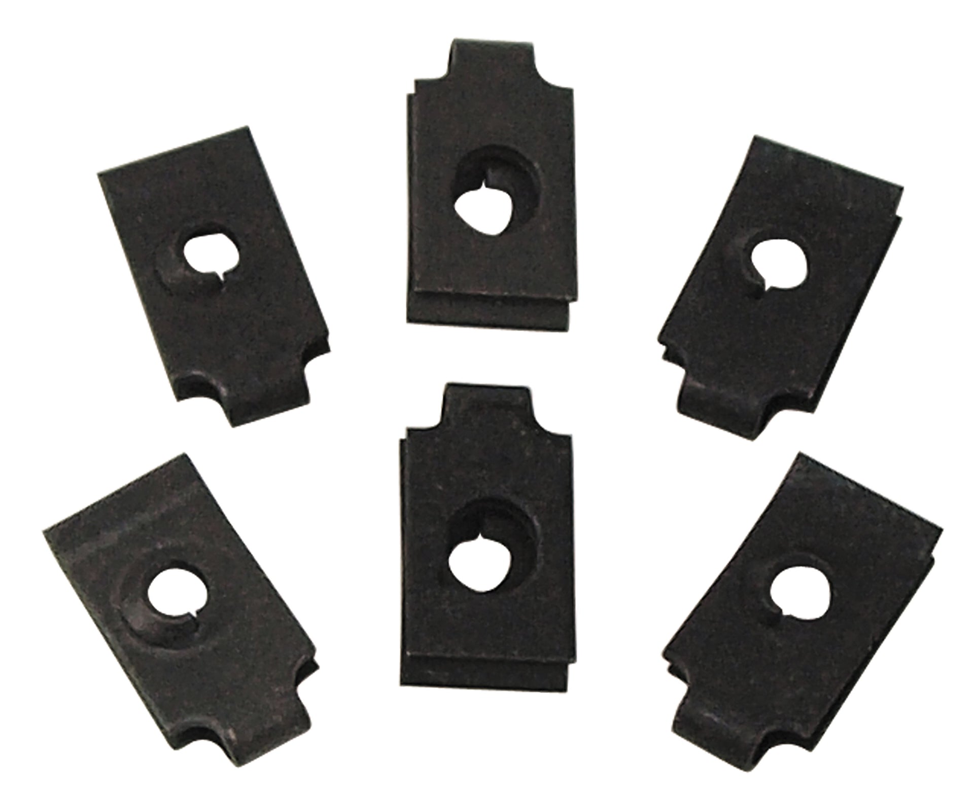 1964-1965 Mustang Instrument Bezel Nuts - 6 Piece - Standard Interior - CA-MA16905-Classic-Auto-Store-Online